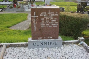 Cunniffe Thomas Ballinakill
