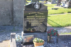 Broderick Margaret (Maggie May) nee Grogan Clooneygrasson