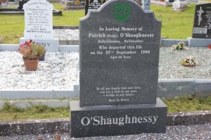 O'Shaughnessy Patrick (Paddy) Ballyfinnegan, Ballintubber