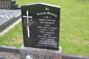 Foster Bridie nee Rodgers Trien