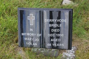 Nolan Mary Jo Derryvode, Bridle
