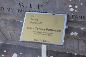 Patterson Mary Teresa Springfield, Williamstown