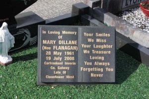 Dillane Mary nee Flanagan Galway and Cloonfower West