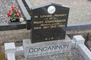 Concannon Mary Derrylahan