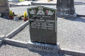 Conboy John Francis Ballaghmurry, Ballymoe