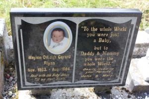 Flynn Waylon Daragh Gerard baby