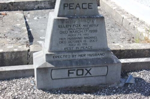 Fox Ellen nee Boyle Ballyhaigue