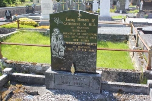 Hill Catherine M nee Mannion Booklagh