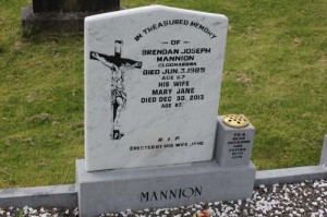Mannion Brendan Joseph Cloonardra