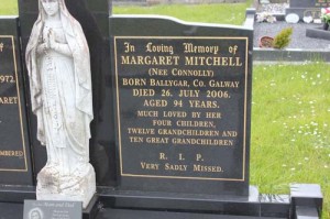 Mitchell Margaret nee Connolly