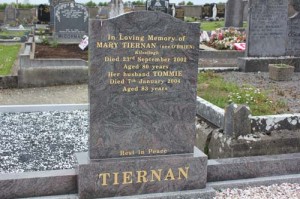 Tiernan Mary nee O'Brien Kilsallagh