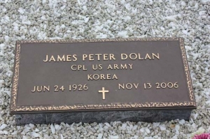 Dolan James Peter Cpl US Army Korea