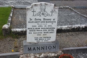 Mannion Margaret Ann Rathfudagh