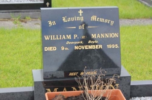 Mannion William P (Bill) Deerpark, Boyle